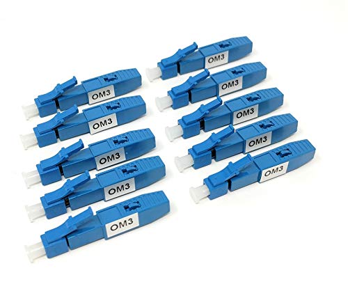 Ultra Spec Cables Field Installable Lc-Upc Multimode Om3 50/125 Connector For 0.9Mm Cable (10 Pack) #TOP17