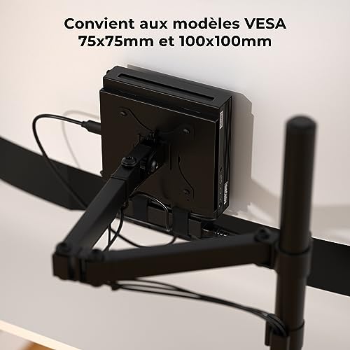 Support VESA HumanCentric pour Lenovo ThinkCentre Tiny M90q M80q M70q - 4