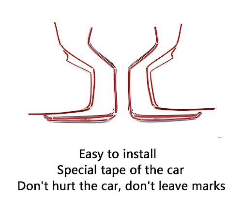 KELEIMAI Car Accessories Fit for Honda CRV CR-V 2020 2021 2022 Exterior Front Bumper Lower Strip Guard Trim (Chrome) ABS 4 PCS by KELEIMAI - Used condition - Image 6
