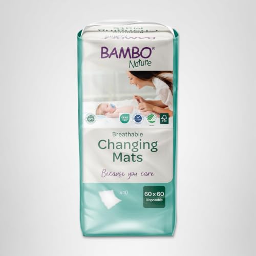 Miniatura 8 de Cambiador Esteras Para Bebés Bambo Nature 10 Uds