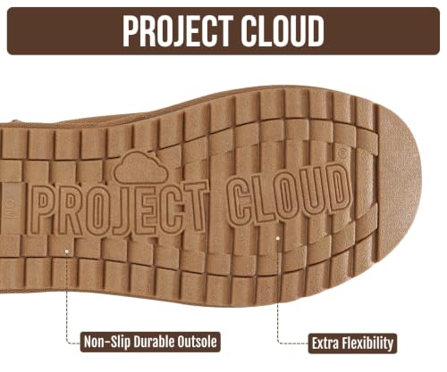 Image of Project Cloud Genuine Leather Ankle Boots for Women - Water Resistant with Memory Foam Insole Winter Boots - Trending Shoes & Comfortable Women's Ankle Boots (Hippy)