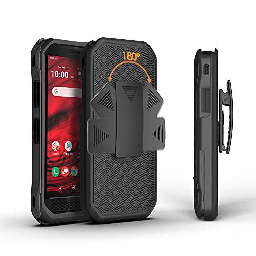 Cbus Wireless Case With Holster Belt Clip Compatible With Kyocera Duraforce Ultra 5G (E7110) #TOP13