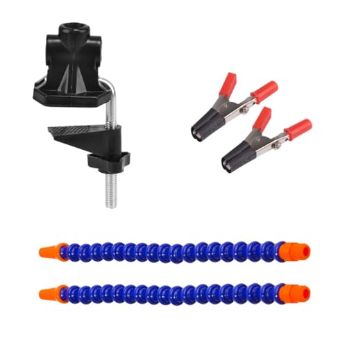 Zaviftie Third Hands Soldering PCB Holder Tool 2 Arms Flexible Helping Hands Crafts Workshop Helping Stations NonSlip Clamps