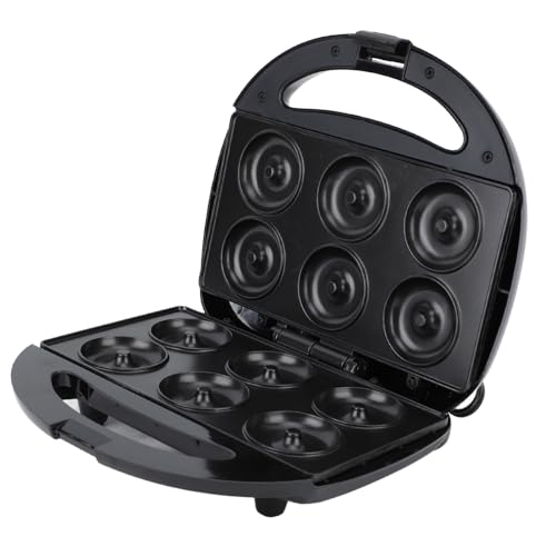 Mini Donut Maker Machine: Electric Non Stick Automatic Donut Maker with Intelligent Temperature Control for Kitchen Cakes