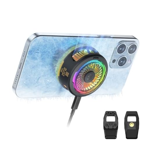 Magnetic Cooling Fan for Mobile Gaming