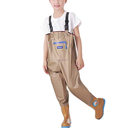 Kinder Wathose Mit Stiefeln - Wasserdicht Für Angeln Und Outdoor