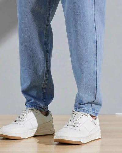 Image of Vogaan Men's Denim Jeans || Tapered Fit Denim Jeans for Men