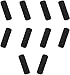 BCP Pack of 10 Soft Foam 1.5-inch Pencil Grips Pencil Cover (Black)