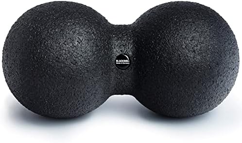 BLACKROLL - DUOBALL 12 Massage Ball, Double Lacrosse Ball Massager for Deep Tissue Massage, Trigger Point Massage Tool for Back, Spine and Shoulder, Muscle Recovery and Relief, Black