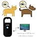 Smoostart Haustier Mikrochipscann, Tierchip Lesegerät Chipleser Hunde Chip Scanner Katze ISO11784/(85) FDX-B/EMID Mikrochip Lesegerät für Hunde/Katze 1000 Daten (SMOO01 Schwarz)