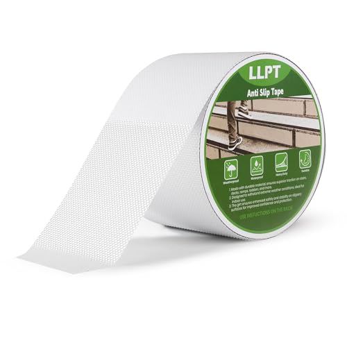 LLPT Grip Tape 3" x 16.5 Ft Clear Heavy Duty Anti Slip Tape