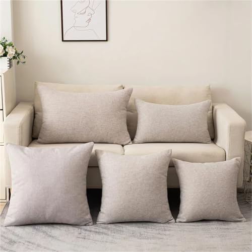 Housse de coussin carrée décorative au design moderne et épuré - 4