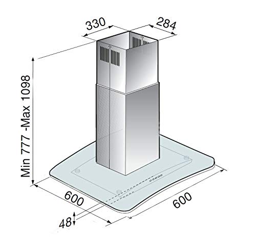 Listado y reviews de Campanas para isla de cocina del mes. 29 Imagen adicional