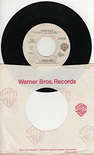 Force M.D.s: Tender Love (Edited 4:19 Stereo Vocal Version) B/w Tender Love (Same Edited 4:19 Stereo Version)