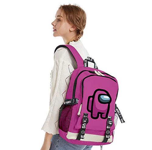 Mochila Bolsa Among Us Original Unissex App Jogo Novidade (MODELO 2)