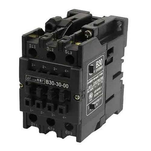 Contacteur AC 220V 65A bobine 50Hz 3 pôles 3NO commande moteur rail DIN