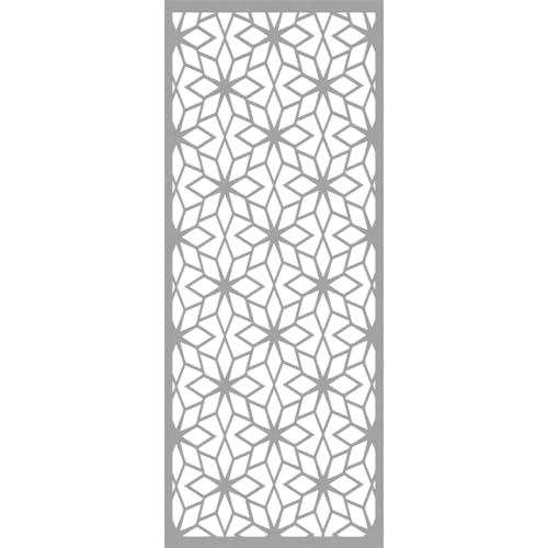 Image of 21 3 /8 inchW x 54 3 /8 inchH x 3 /8 inchT Lake Decorative Fretwork Wall Panels in Architectural Grade PVC