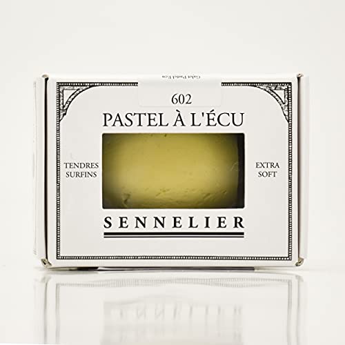 Sennelier Soft Pastel Pebble, 9 x 7 x 3 cm, Lemon Citron - Image 2