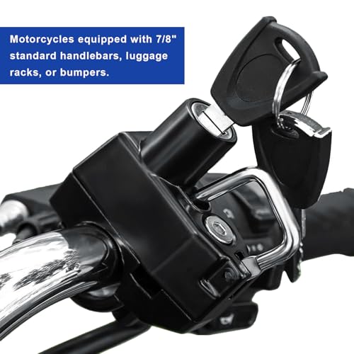 KVAEY Aluminum Alloy Helmet Security Lock