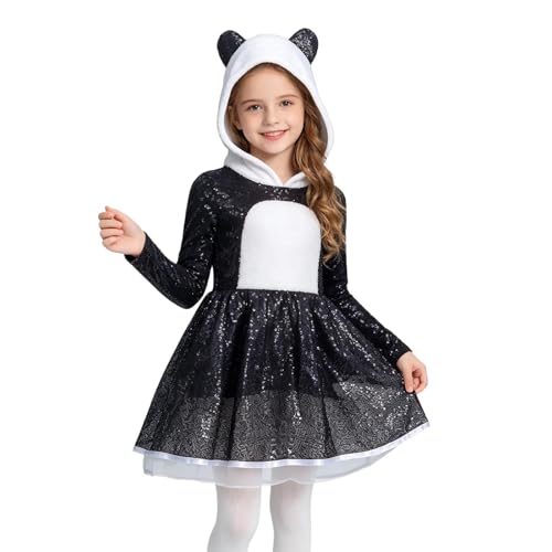 Maillot manga larga con capucha para disfraces infantiles y festivales escolares