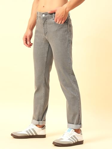 Image of STUDIO NEXX Men's Regular Fit Stretch Jeans