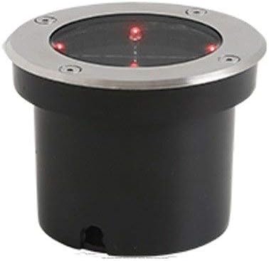 Lexluy Solar LED Embedded Floor Light Underground Light Glass Lantern Garden Recessed Ground Lamp Step Stairs LED Lamps Decoration Patio Lawn Colored Light Multiple Choices (Size : Green)