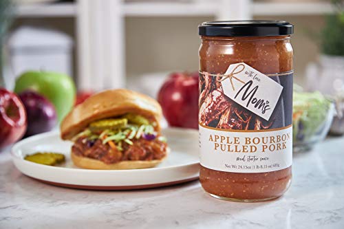 Mom's Apple Bourbon Pulled Pork Starter, 24.15oz, Pack Of 2