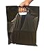 100 12x15 Durable Black Merchandise bags Pick ur Color Die Cut Handle-Glossy finish-Anti-Strech-100% Recyclable. For Retail store, Party favors, Handouts Plastic bags and more by Best Choice
