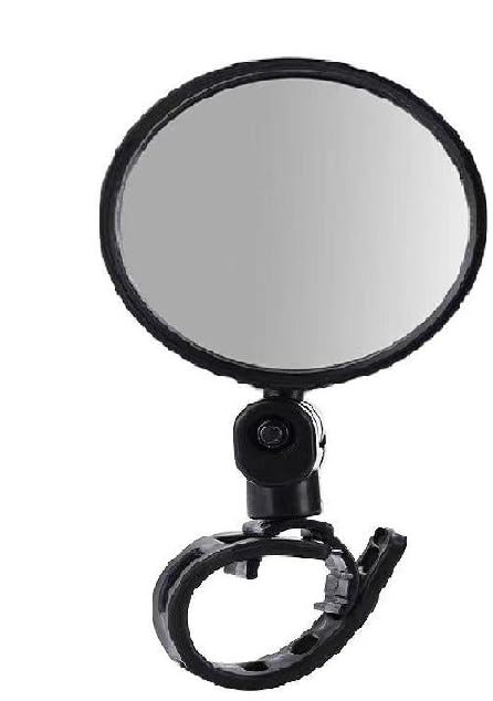 Generic Bicycle Rear View Mirror, Circle, 30 cm Diameter (2 numbers), Adjustable, Left, Universal Fit