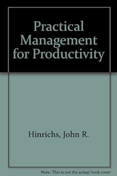 Paperback Practical Management for Productivity Book