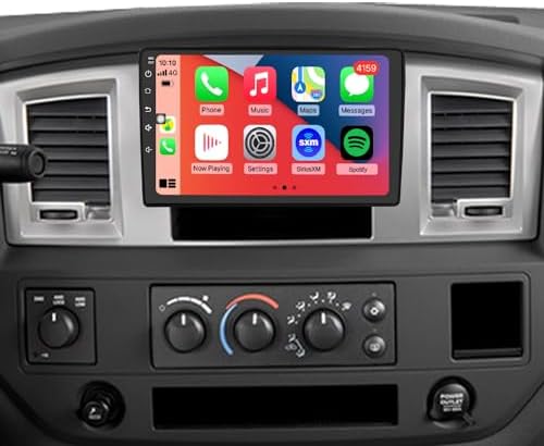 2006-2007-2008 Dodge Ram 1500 2500 3500 CarPlay Android 13 Radio GPS SWC | 6.5 In | Black | 5 Years Manufacturer Warranty - Foto 3