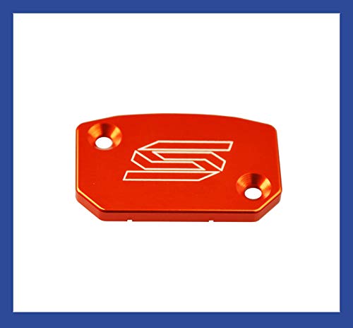 Couvercle maitre cylindre d'embrayage SCAR orange pour moto Sherco Brembo SE SEF R