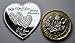 The Conmemorative Coin Company Hermoso AnniVERSARIO DE LA BODA DE PLATA 25º...