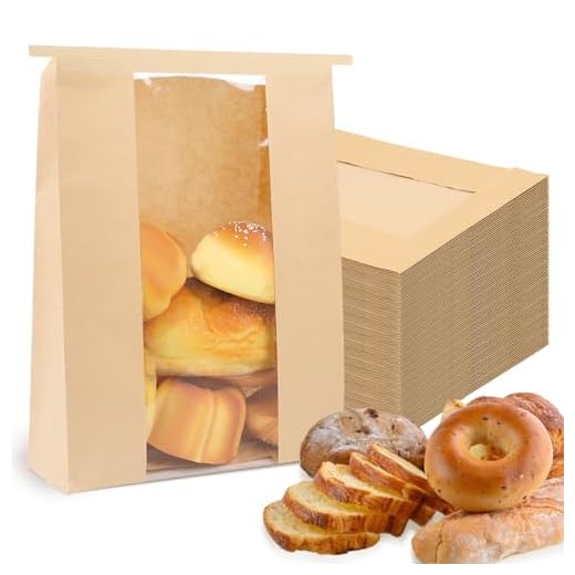 300 Paper Bags for Bread Storage