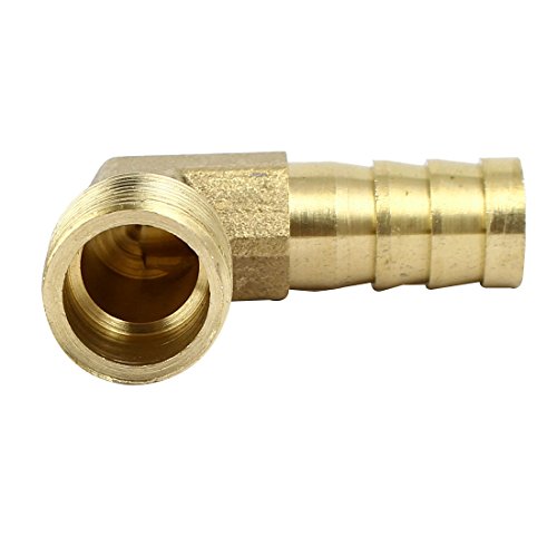 Aexit 3 / 8BSP gwint zewnętrzny 12mm średnica króćca do węża mosiężnego złączki złączki 8szt(3 / 8BSP Mâle Filetage 12mm Dia Tuyau En Laiton Barb Raccords Coupleurs Connecteurs 8pcs