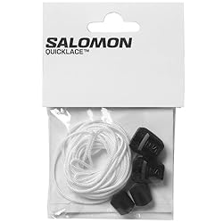 Salomon Quicklace Kit de Cordones para Zapatillas ...: Quicklace: encaje minimalista y fuerte para un ajuste de un solo tirón. Fácil de poner y quitar. Encaje minimalista y fuerte para apretar con un solo tirón. Fácil de poner y quitar. Compatible con calzado Salomon y botas de esquí nórdico El mañana es...