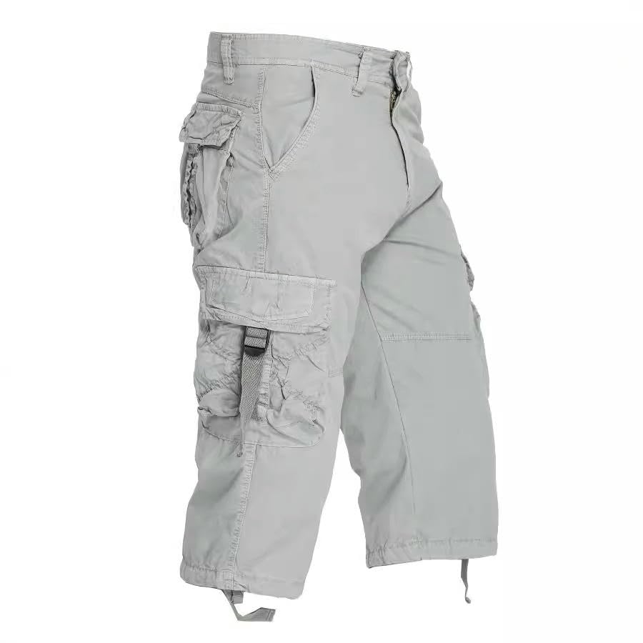 Short d'été décontracté long pantacourt léger homme stretch
