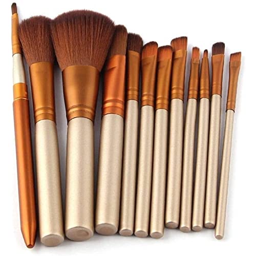 HUDACRUSH BEAUTY 12pcs/set Makeup Cosmetic Brushes For Professional Makeup Artist and Personal Use