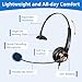 Callez Cisco Phone Headset with Mic Noise Cancelling, RJ9 Office Telephone Headset with Quick Disconnect Cord Compatible with Cisco IP Phone 7940 7942 7945 7960 7962 7965 7821 7841 8811 8841 8845 8851