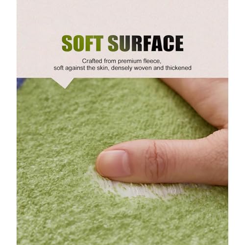 Alfombra antideslizante suave para sala de estar de diseño atemporal 3