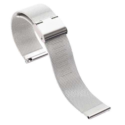 XIDESSEN �X�e�����X�X�`�[���o���h �J�V�I MDV106-1A/MDV106-1AV�ɑΉ� 22mm �\�t�g���^�����b�V���E�H�b�`�X�g���b�v �����Y �J�V�I MDV-106�V���[�Y�p �����p�X�g���b�v �j�����p, �V���o�[(Silver)