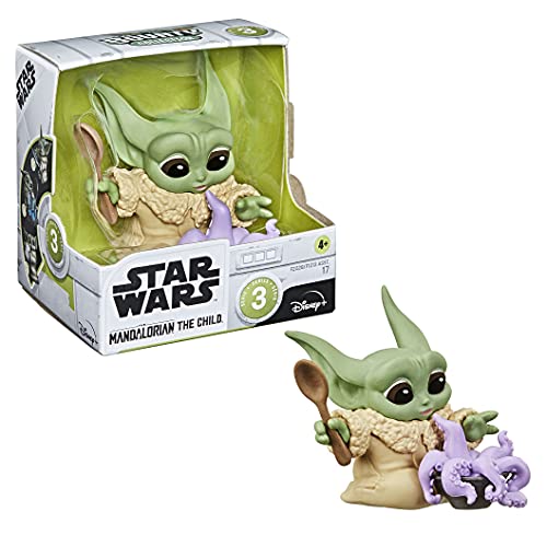 Image of Hasbro Star Wars The Mandalorian Baby Bounties Collection 3 Grogu Tentacle Soup Surprise figure