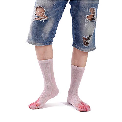 image for NDLBS Funny Gifts Crazy Novelty 3D Animal Paw Socks Gag Christmas Gift