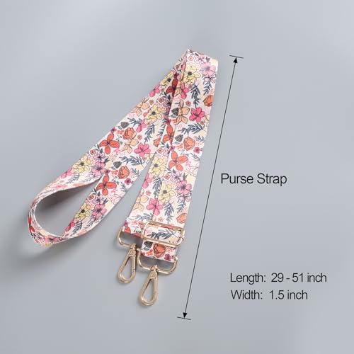 Image of chushui Replacement Purse Strap,Wide Adjustable Crossbody Straps for Handbags