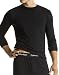 Calvin Klein Men's Body Modal Long Sleeve Crew Neck Pajama Top, Black, Medium