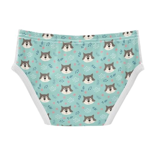 Cotton Little Boys Briefs Soft Wolf Toddler Underwear2