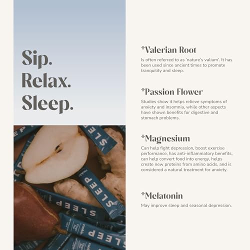 Rookie Wellness Sleep Supplements for Adults: Calming Sleep Aid Formula Magnesium, Melatonin, and Valerian Root for Sleep, Rest and Relax with Sleep Powder Packets - BlackBerry Lemon (30 Servings) - Image 4