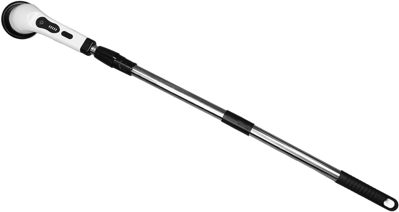 Electric Spin Scrubber Extendable Handle Multifunction Reable Shower Cleaning Brush Tile Floor