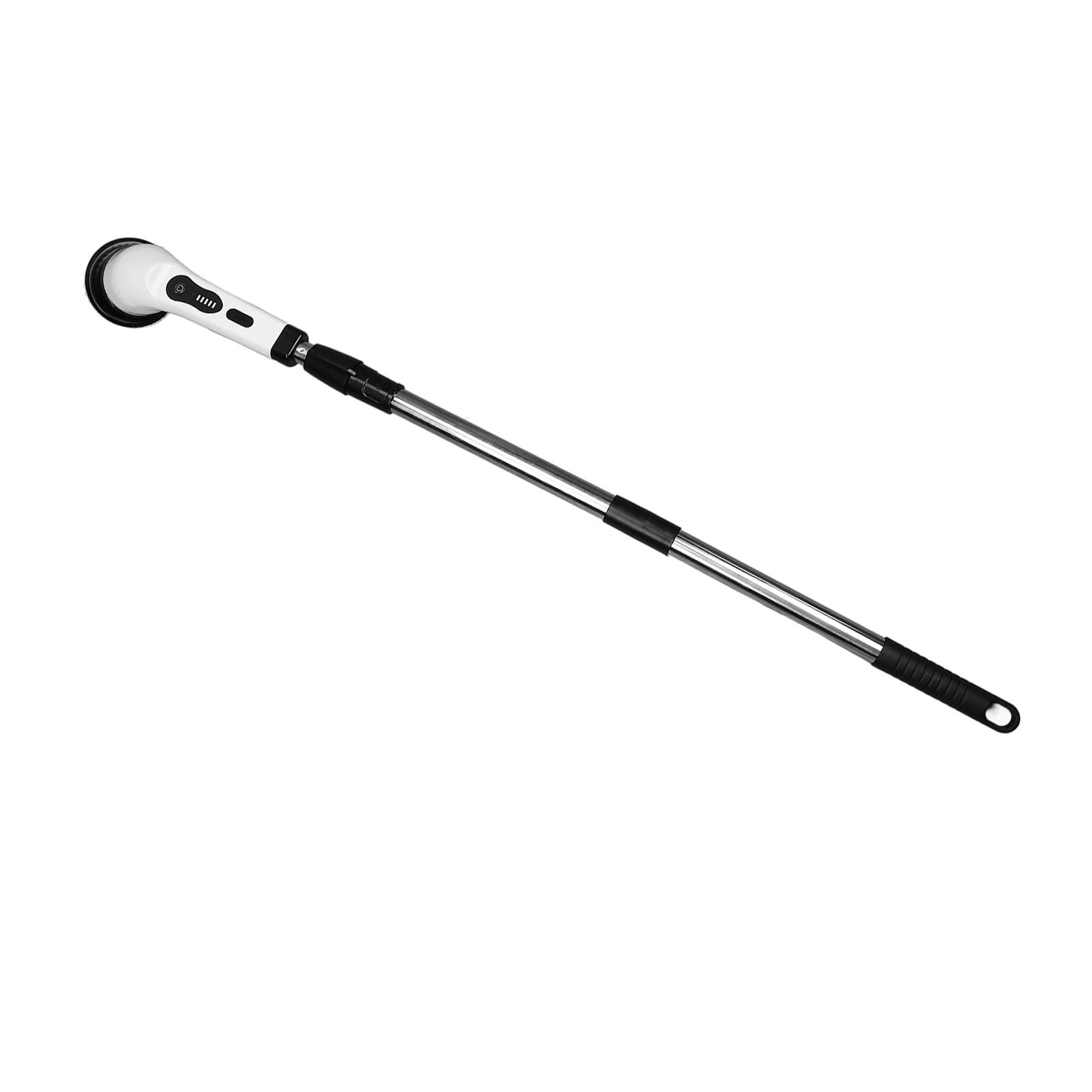 Fregador eléctrico con Mango Extensible, fregador de Ducha inalámbrico, Cepillo de Limpieza Recargable para Suelos de baldosas y baños, Longitud Ajustable de 97 cm, fregador de Pot