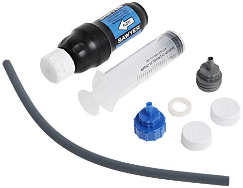 Product Image 7: Sawyer Products SP129 Squeeze Water Filtration System w/ Two Pouches,Black/Blue